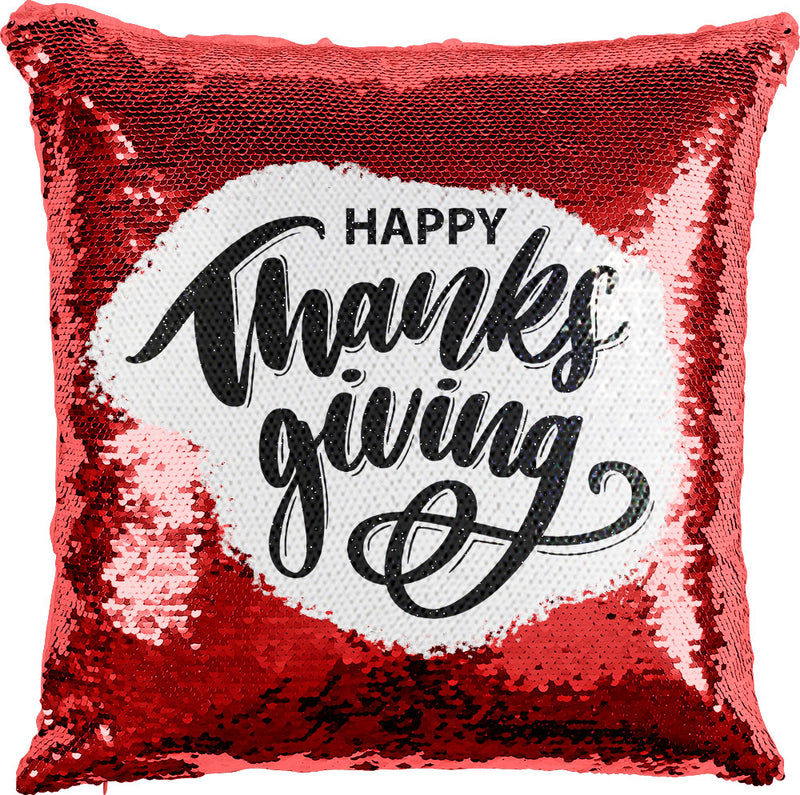 Happy Thanksgiving! with Reversible Sequins