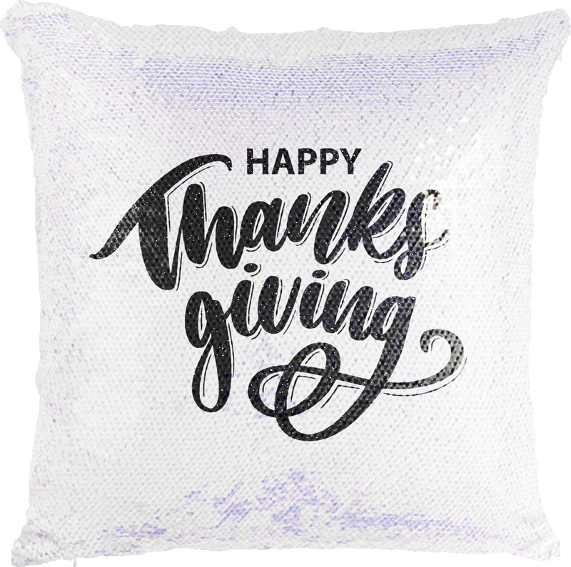 Happy Thanksgiving! with Reversible Sequins