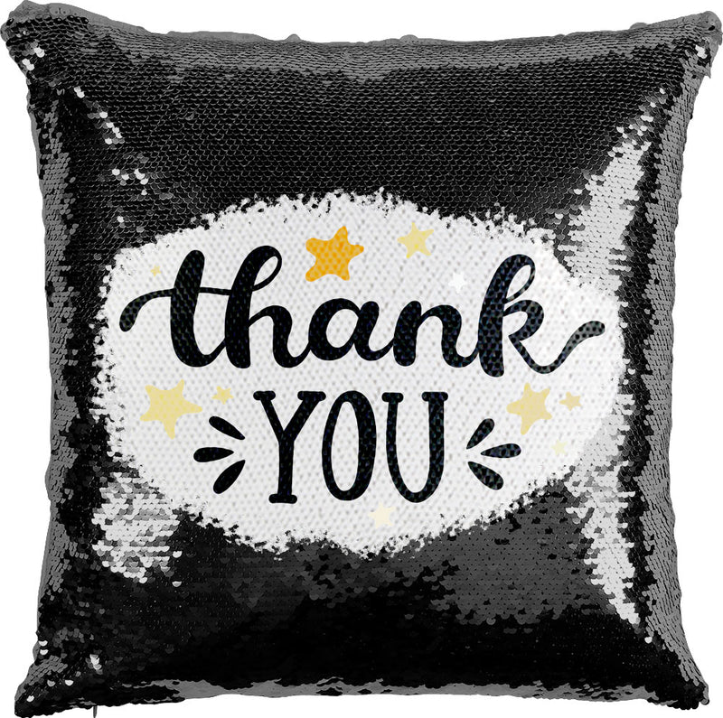 Thank You with Reversible Sequins