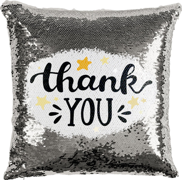 Thank You with Reversible Sequins