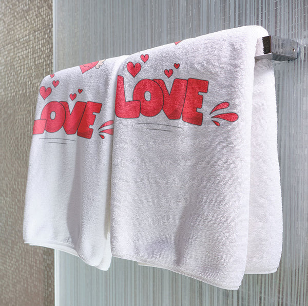 Cartoon Love - Towel