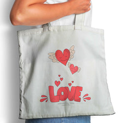 Cartoon Love - Tote Bag