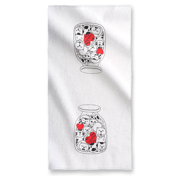 Bottled Cat Love - Towel