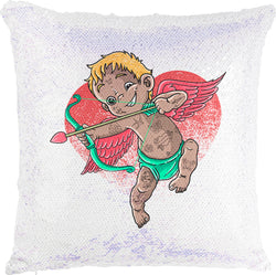 Cupid with Reversible Sequins