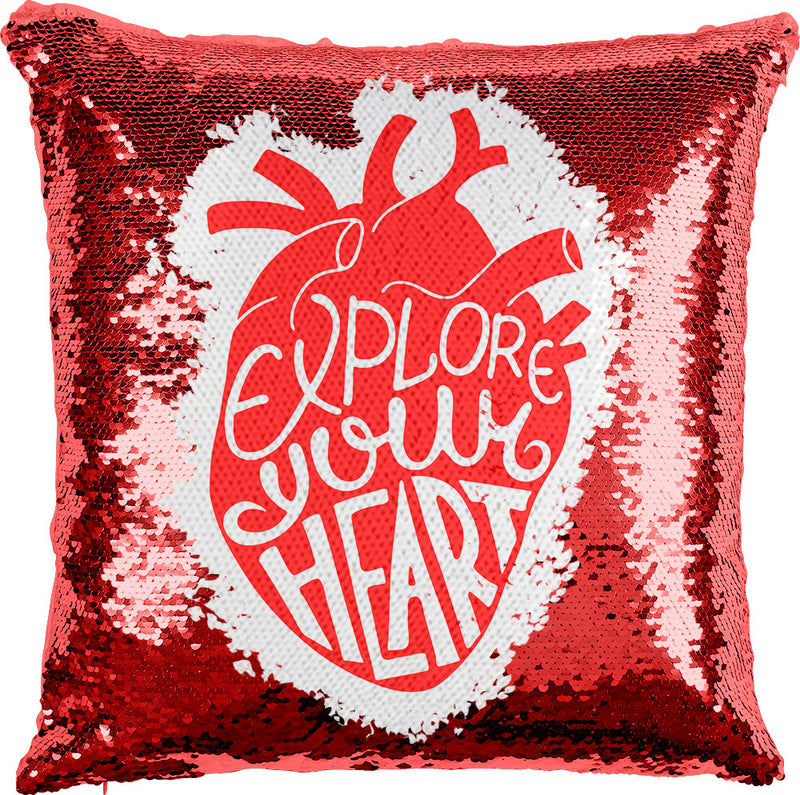 Explore your Heart with Reversible Sequins