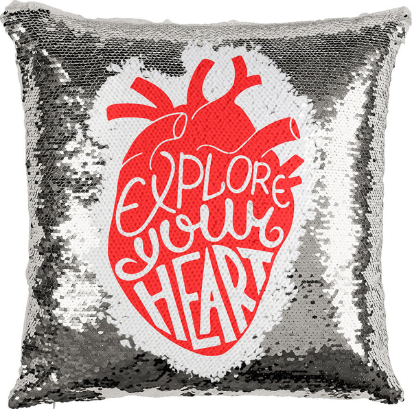 Explore your Heart with Reversible Sequins