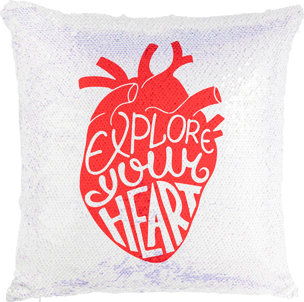 Explore your Heart with Reversible Sequins