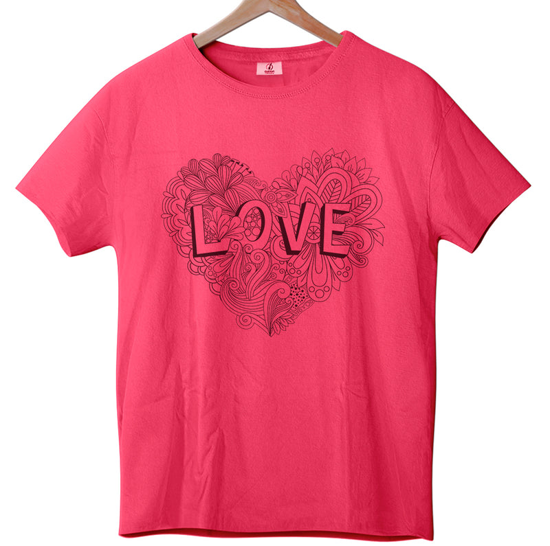 Floral Heart - Tee