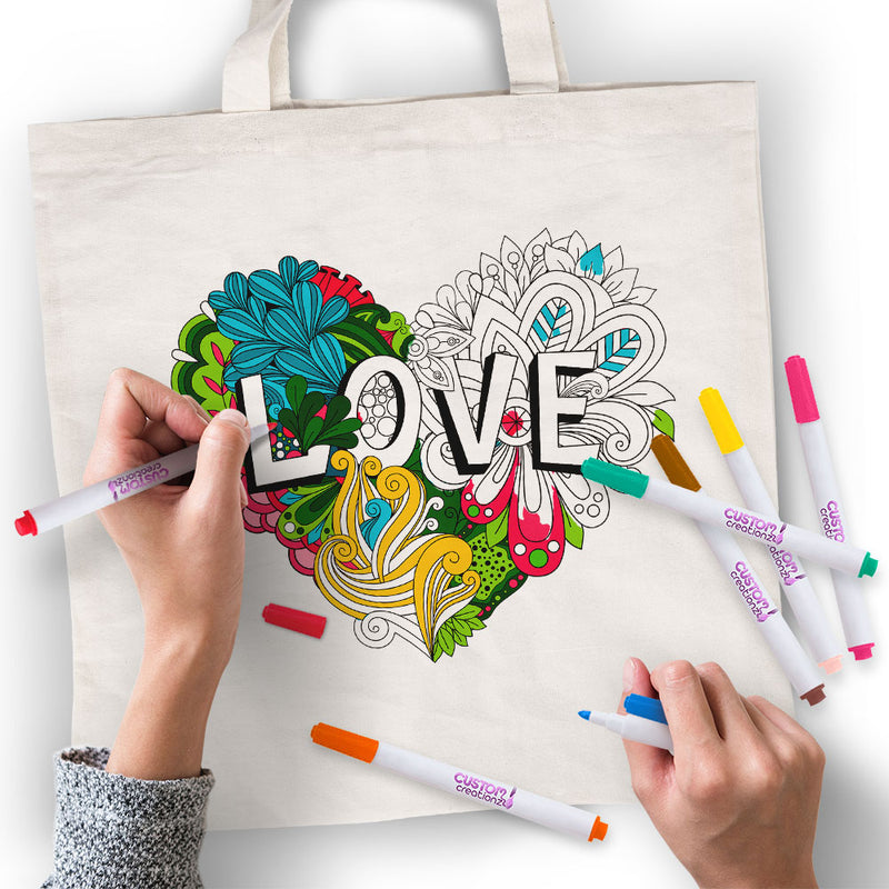 Floral Heart - Tote Bag