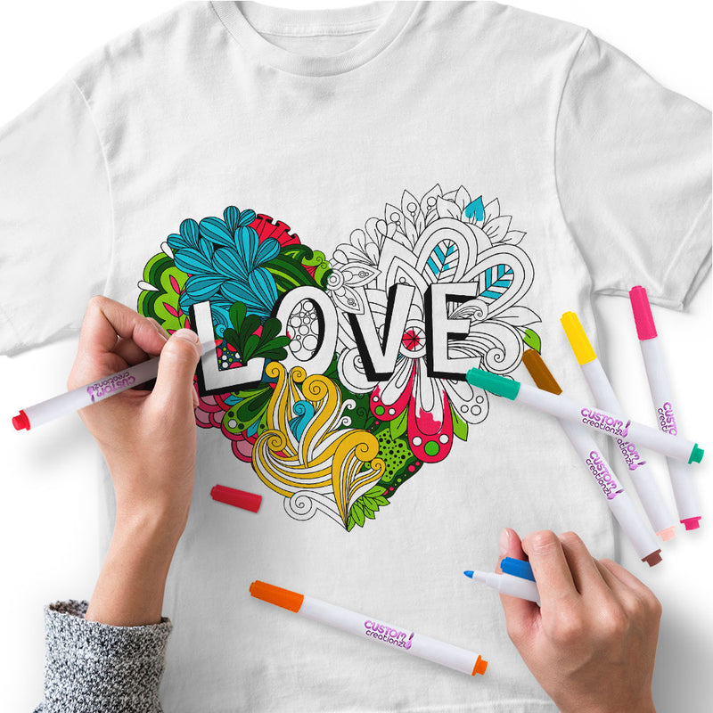 Floral Heart - Tee