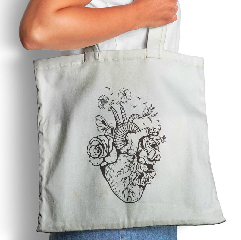 Growing Heart - Tote Bag