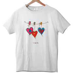 ColorfuI I Love You - Tee