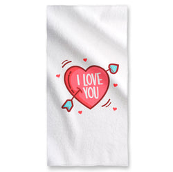 Arrowed Heart - Towel