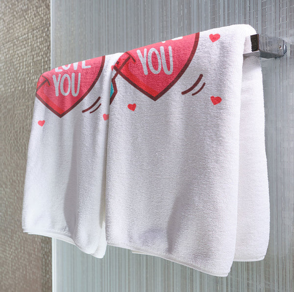 Arrowed Heart - Towel