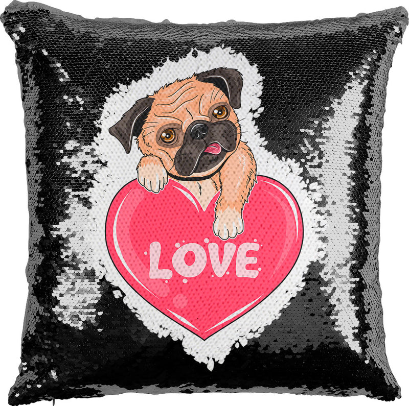 Doggie Love with Reversible Sequins