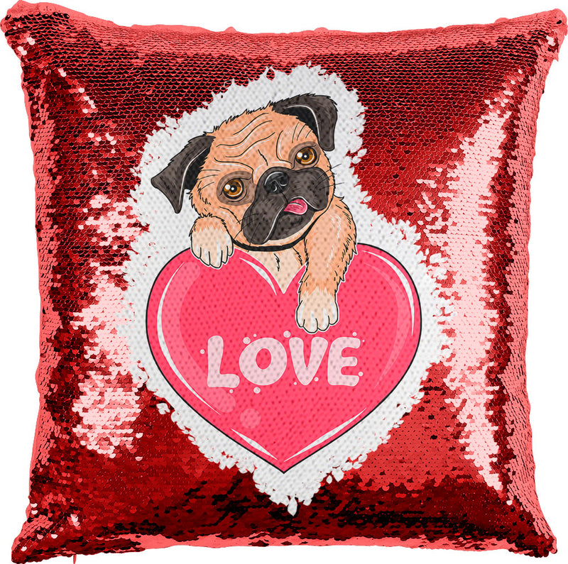 Doggie Love with Reversible Sequins