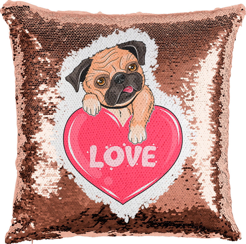 Doggie Love with Reversible Sequins