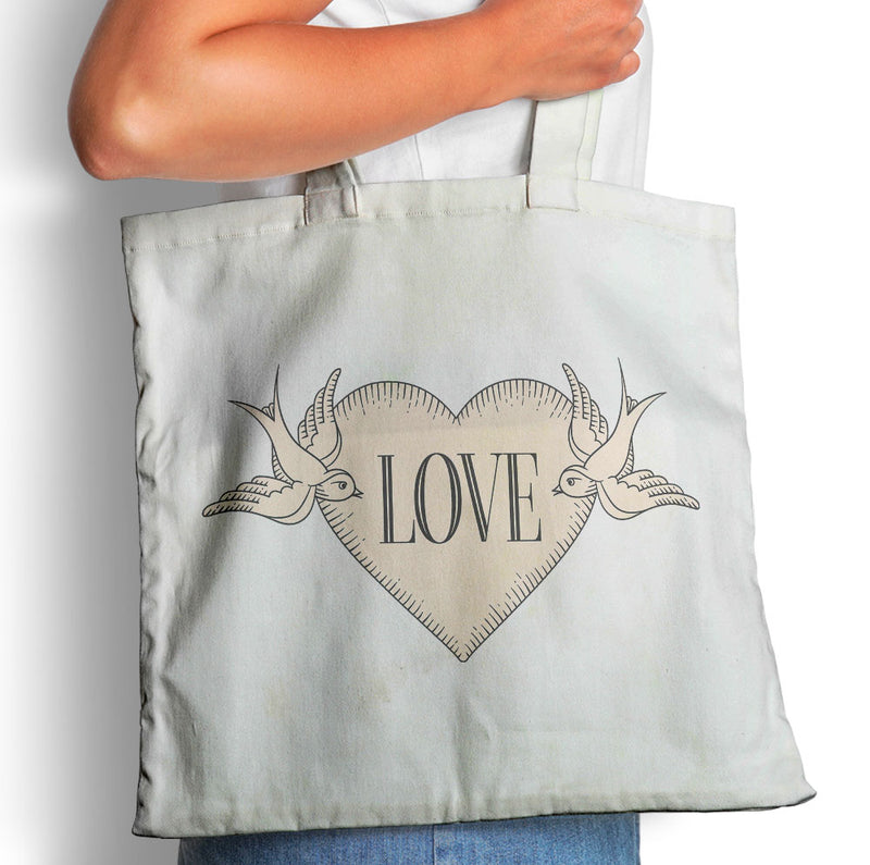 Dove Love - Tote Bag