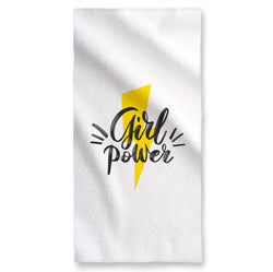 Girl Lightning Bolt - Towel