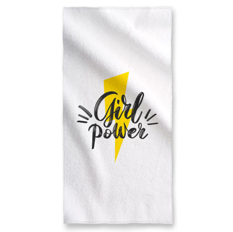 Girl Lightning Bolt - Towel