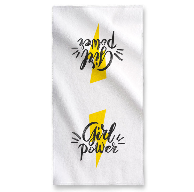 Girl Lightning Bolt - Towel