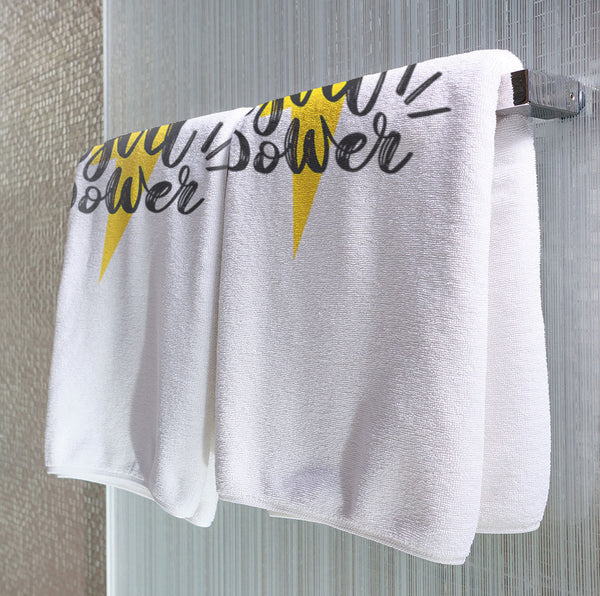 Girl Lightning Bolt - Towel