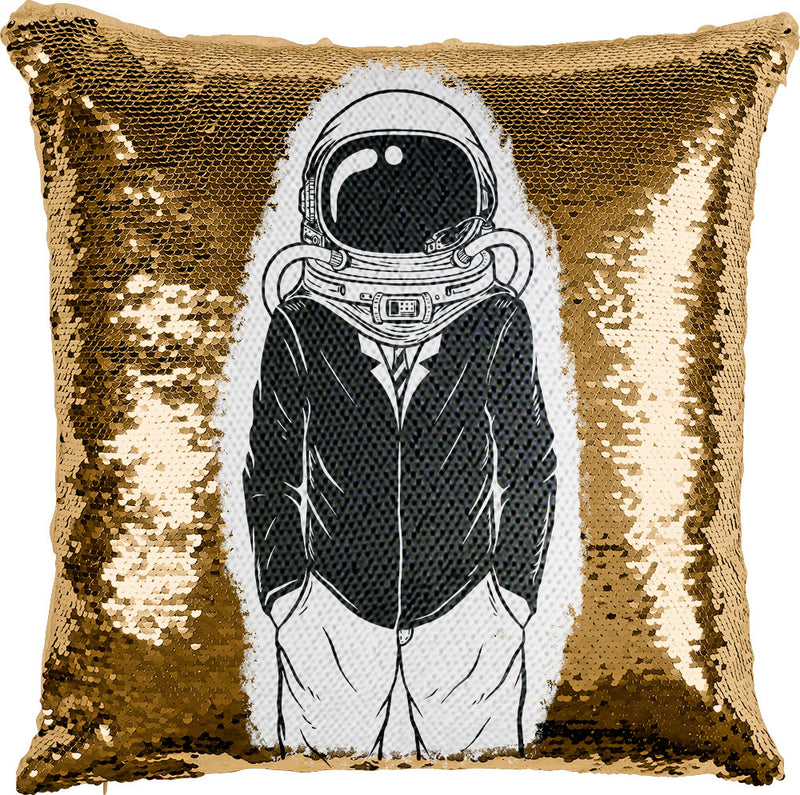 Little Astronaut with Reversible Sequins