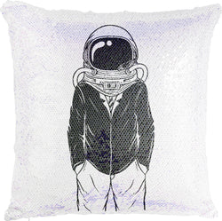 Little Astronaut with Reversible Sequins