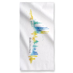 Barselona Watercolor - Towel