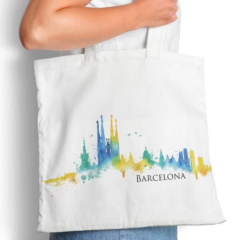 Barselona Watercolor - Tote Bag