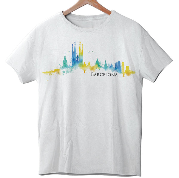 Barcelona Watercolor - Tee