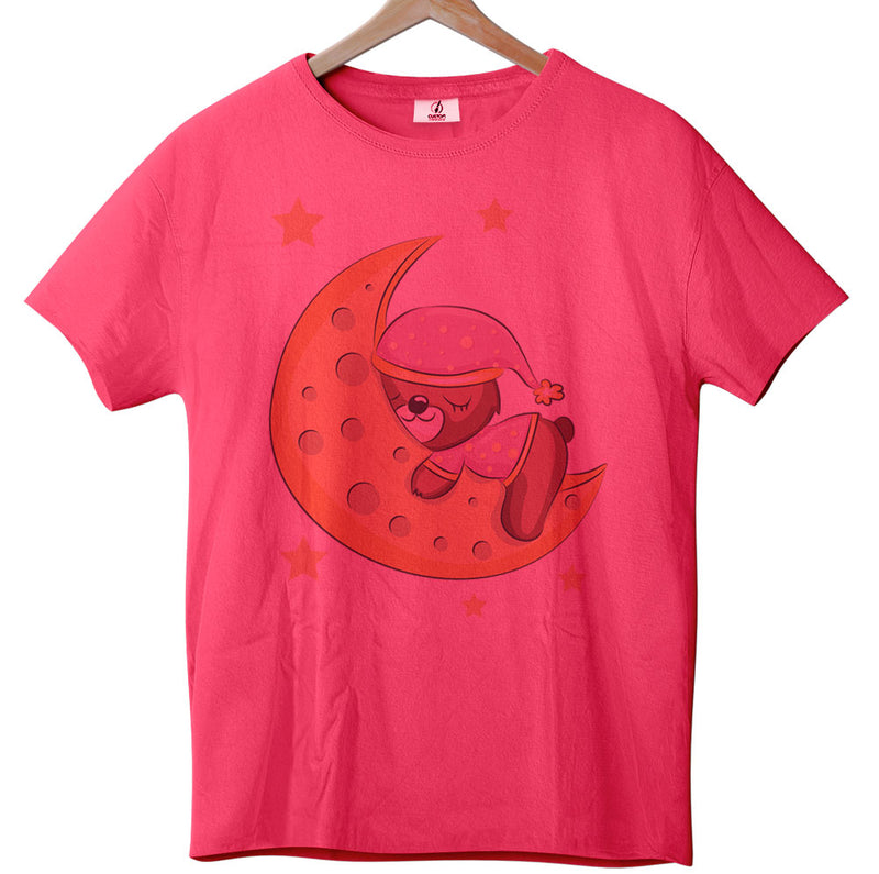 Bear And Moon - Tee