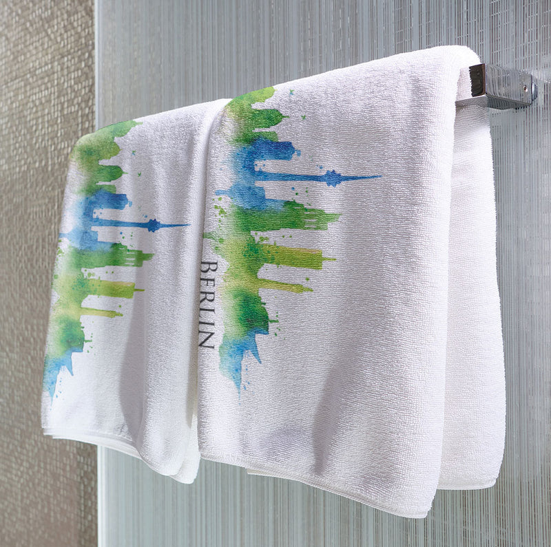 Berlin Watercolor - Towel