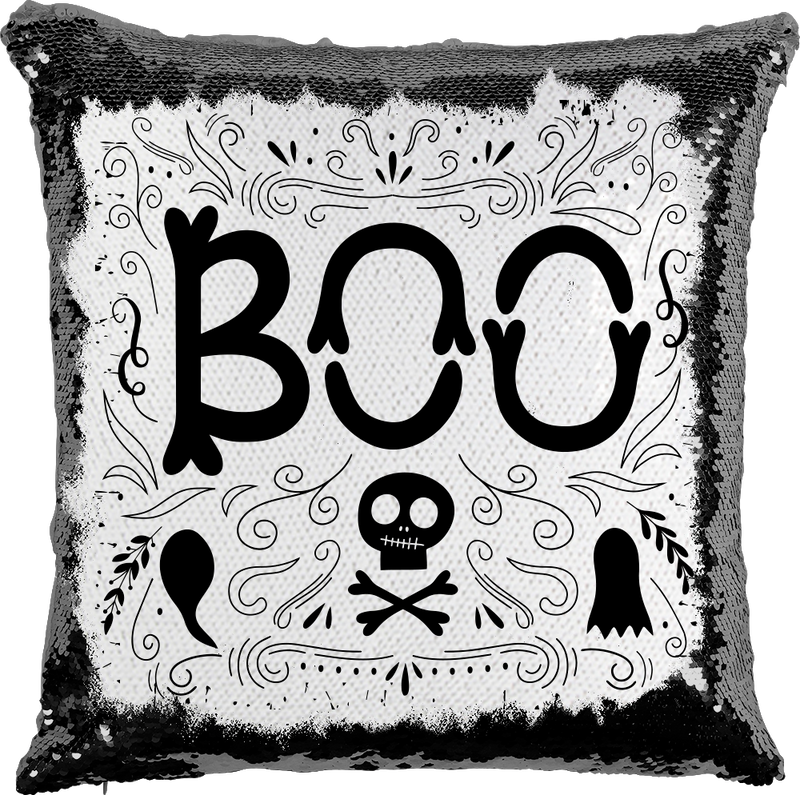 Boo! with Reversible Sequins