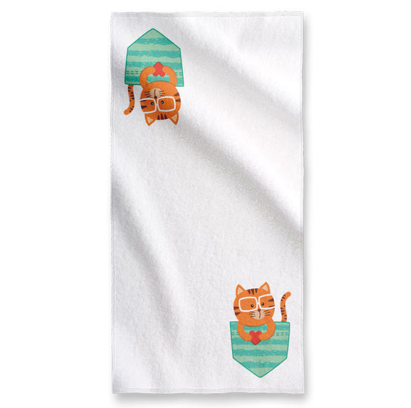 Pocket Kitty - Towel