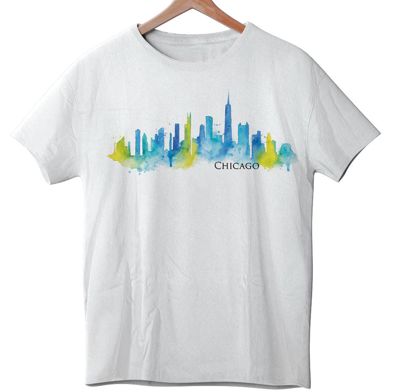 Chicago Watercolor - Tee