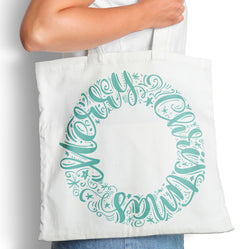 Christmas Wreath - Tote Bag