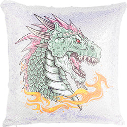 Dragon with Reversible Sequins