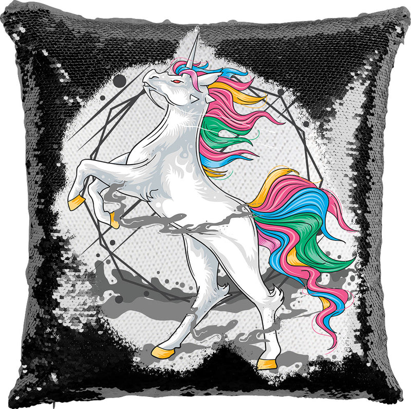Crazy Unicorn with Reversible Sequins