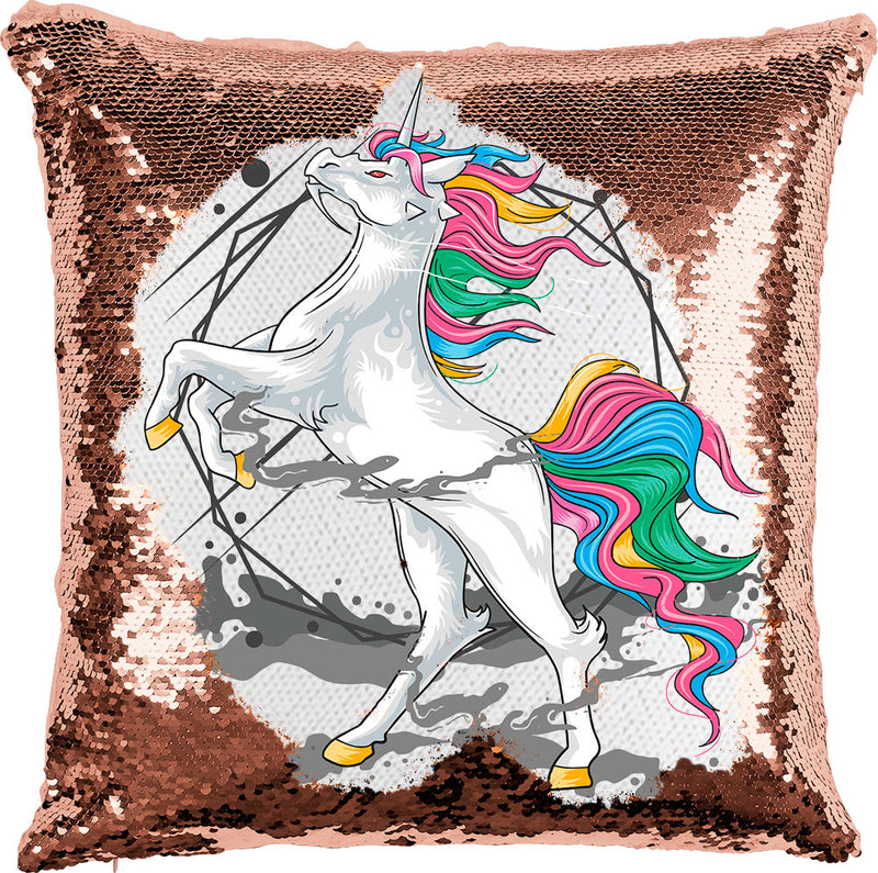 Crazy Unicorn with Reversible Sequins