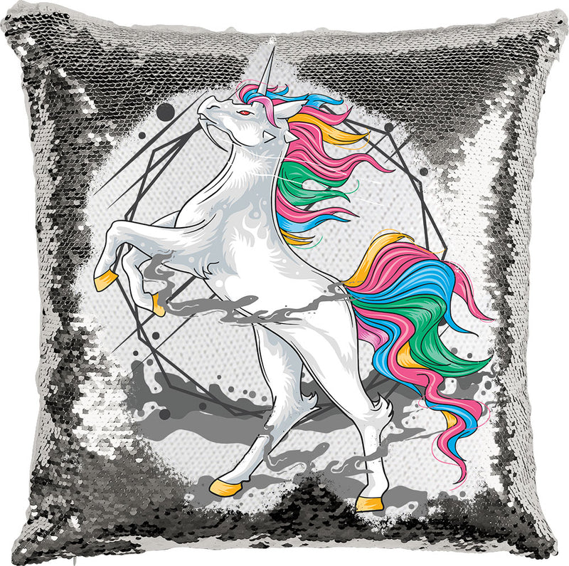Crazy Unicorn with Reversible Sequins