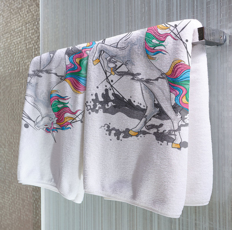 Crazy Unicorn - Towel