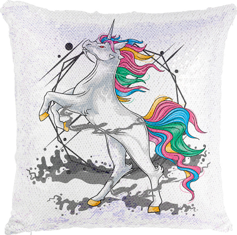 Crazy Unicorn with Reversible Sequins