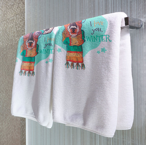 Winter Deer - Towel