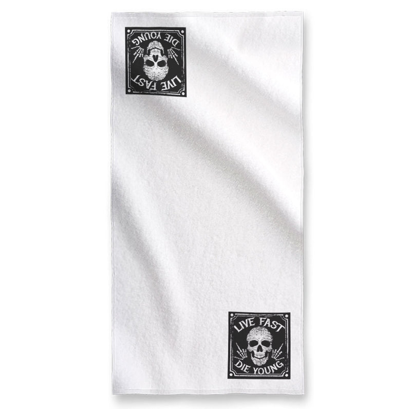 Live Fast, Die Young - Towel