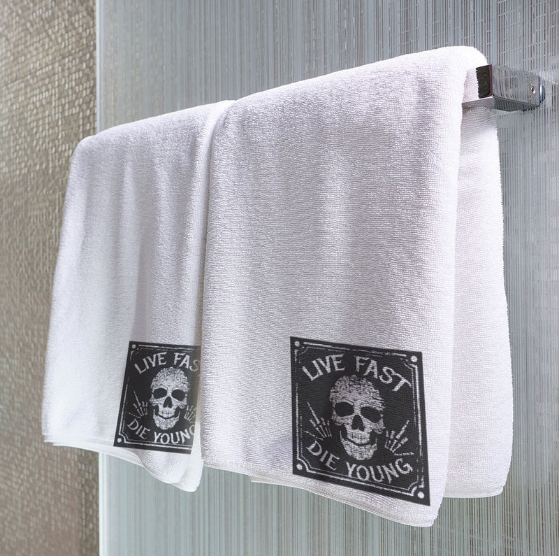 Live Fast, Die Young - Towel