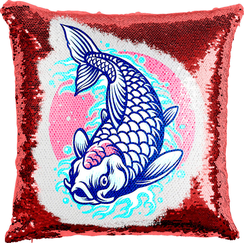 Koi Fish with Reversible Sequins