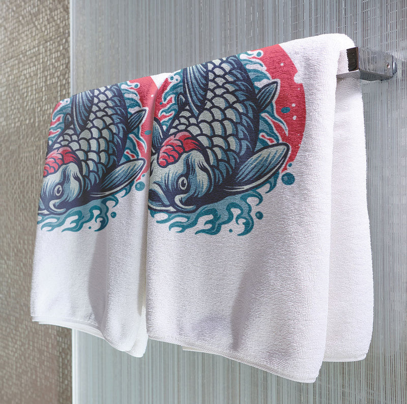 Koi Fish - Towel