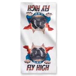 Dog Fly High - Towel