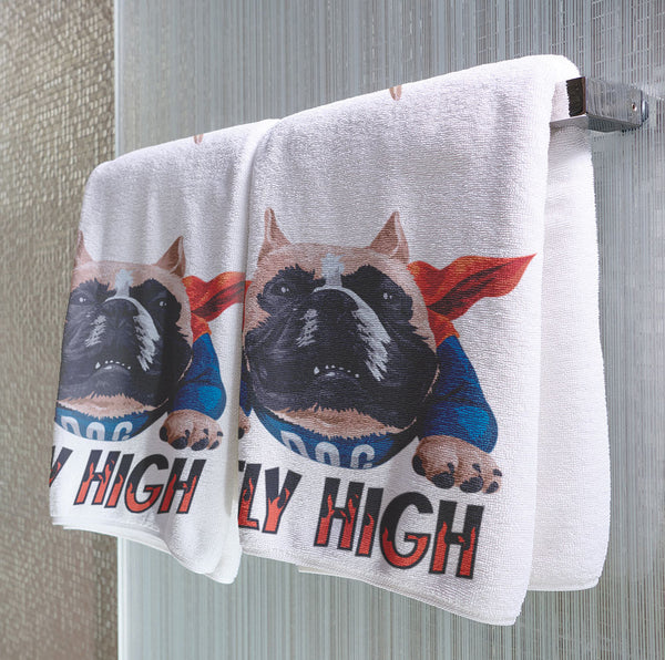 Dog Fly High - Towel